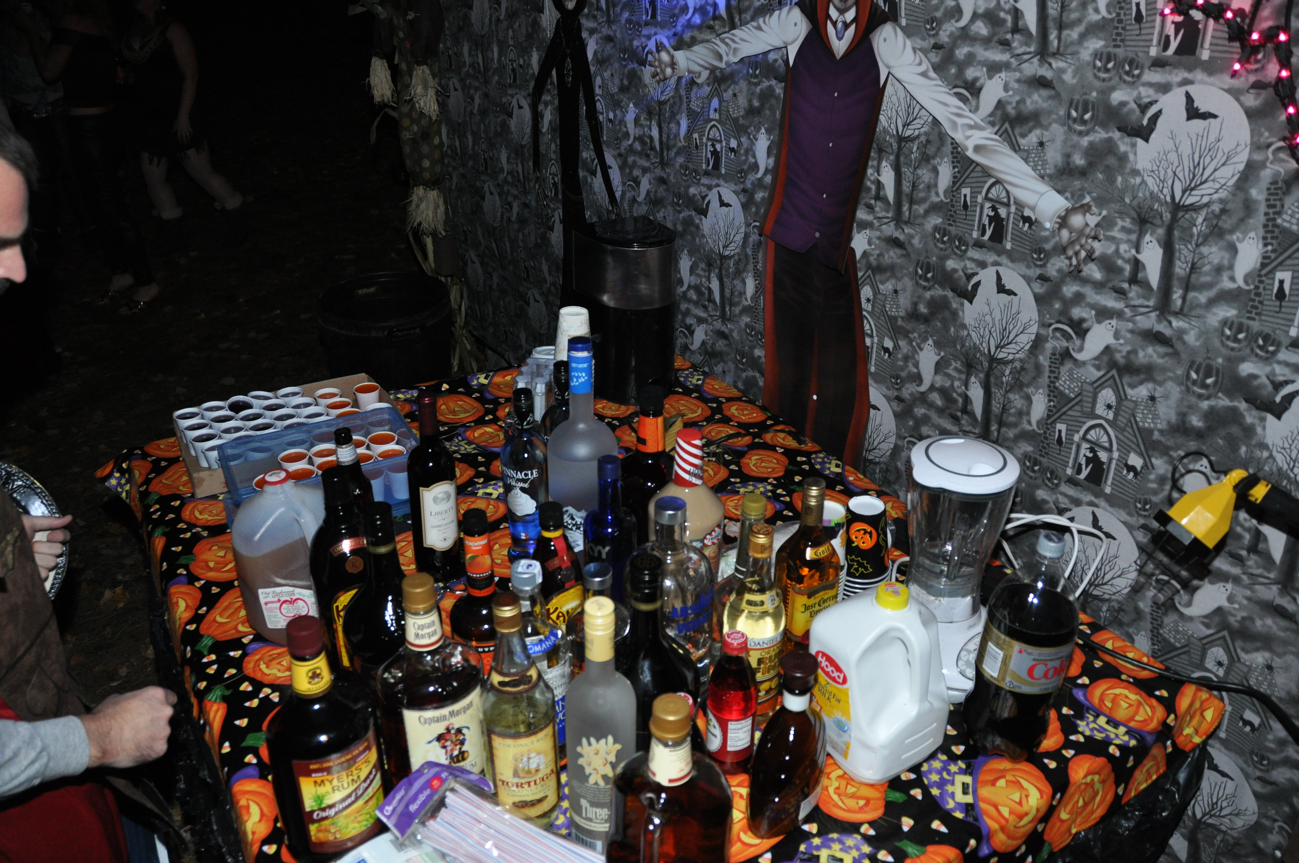 The Bar is starting to fill up… getting there.