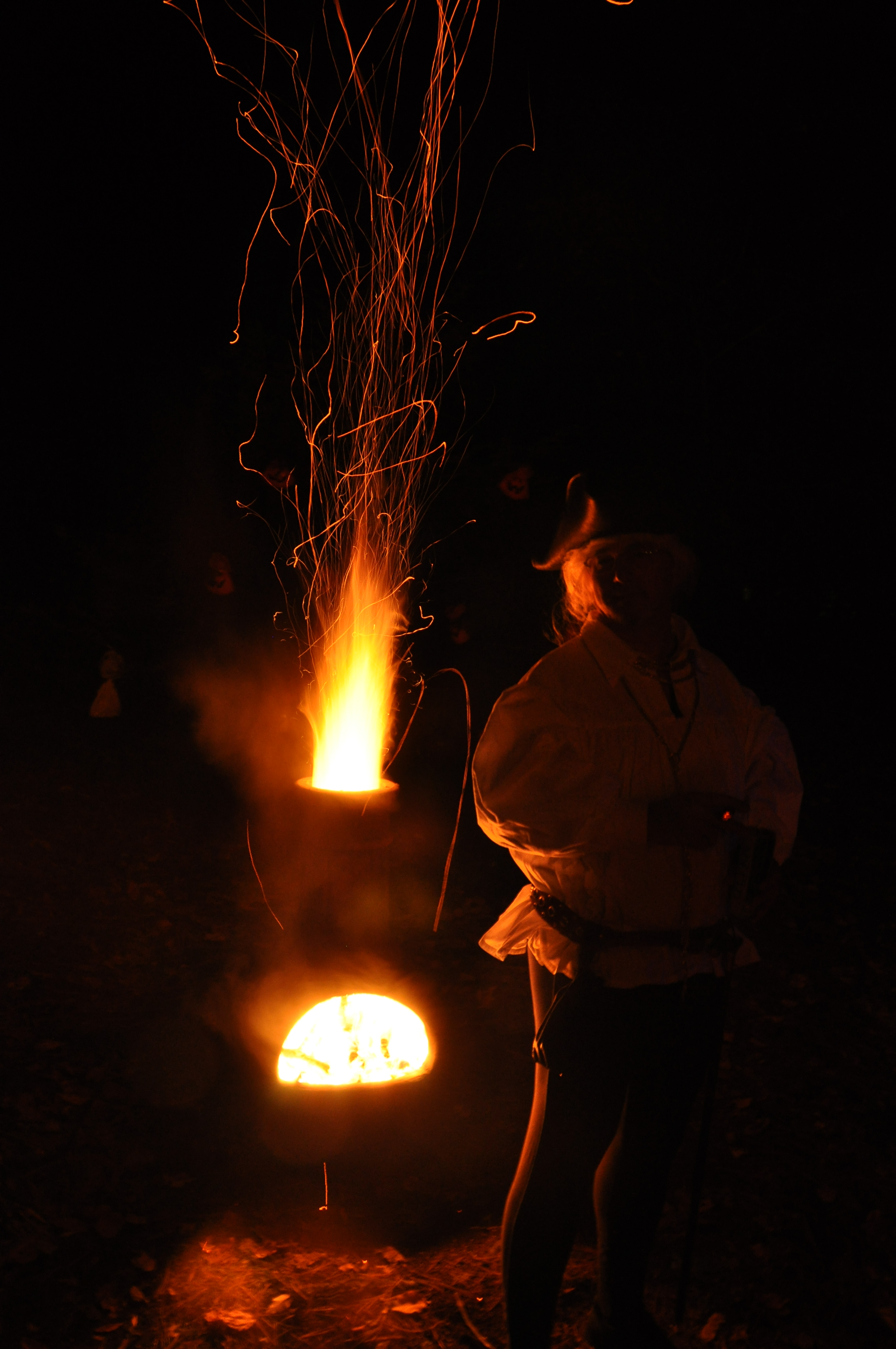 Retired Pirate burning his ass!