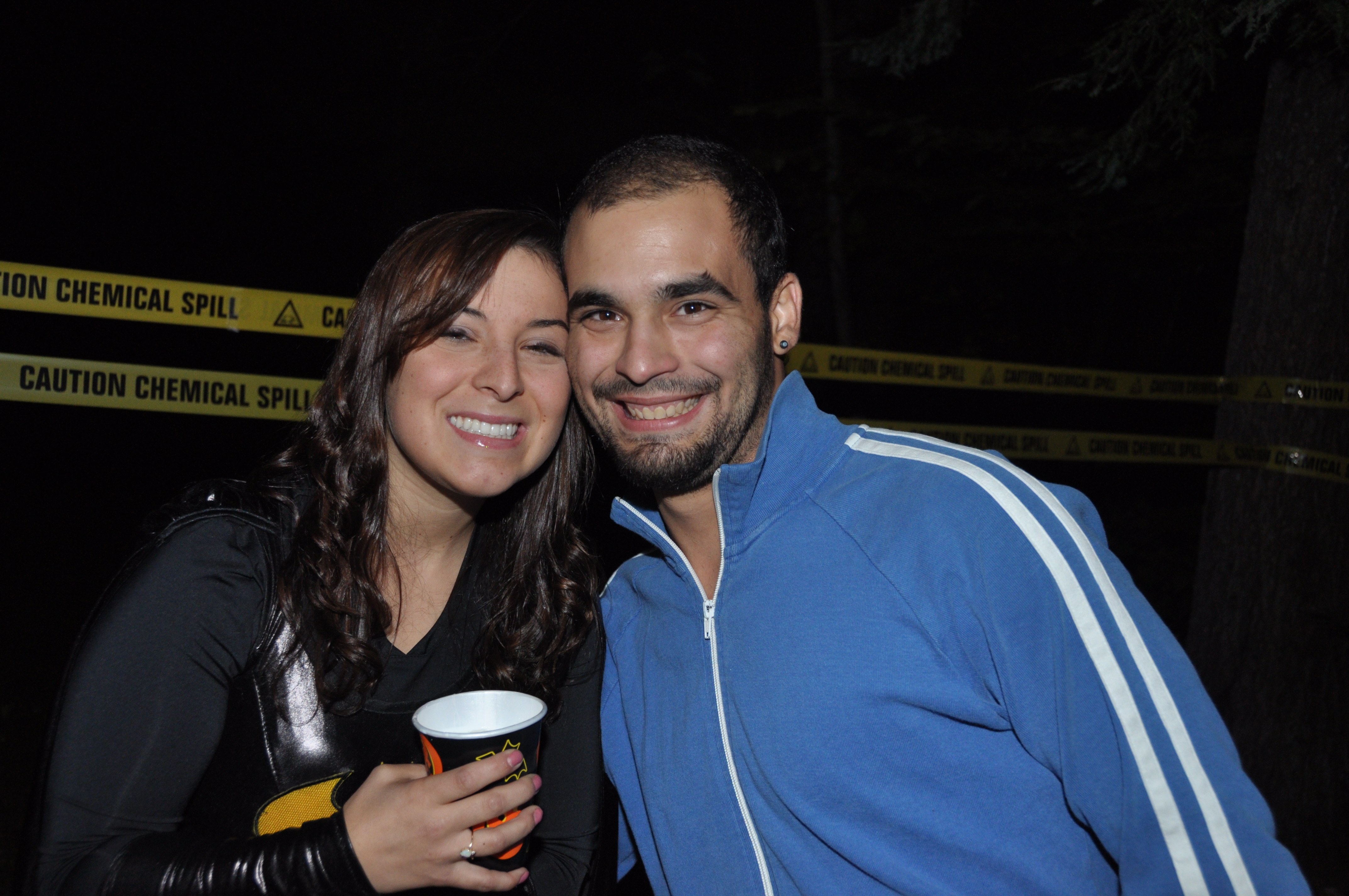 Bat Girl and Party Boy (Winner - Most Spirit)