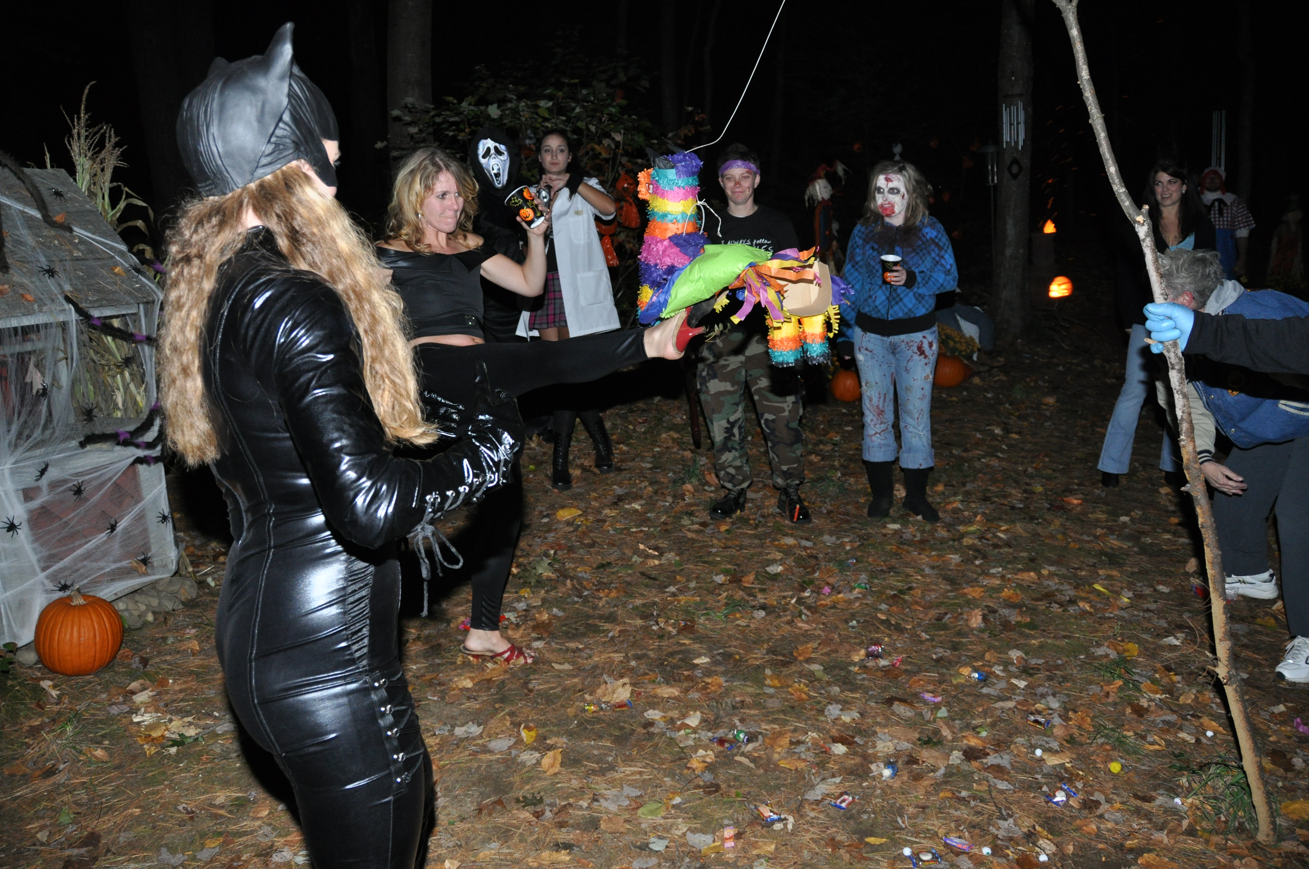 Sandy gives it a shot!