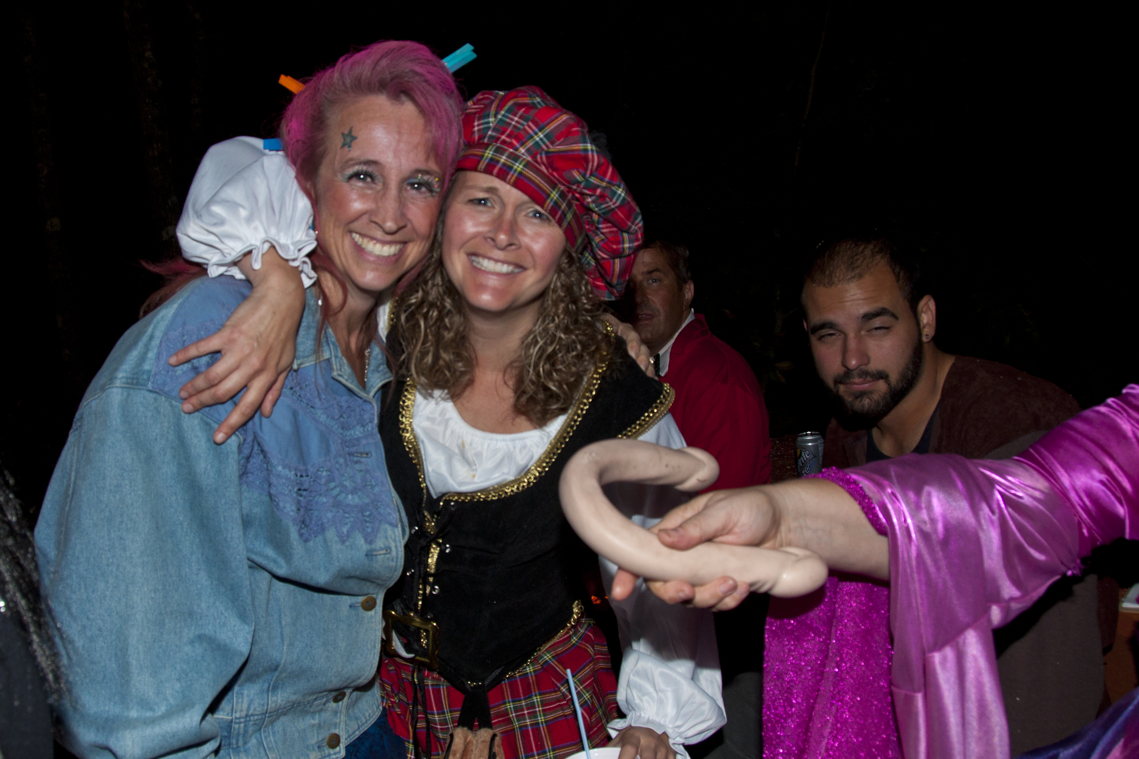 Coop hates the party favor.